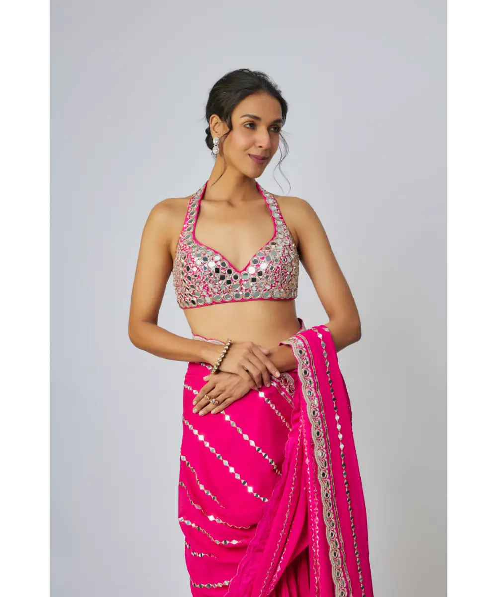 GOPI VAID- Aradhana Saree Set